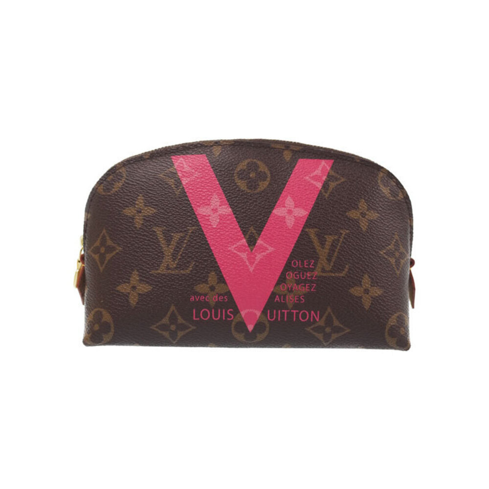 Louis Vuitton Monogram V Line Cosmetic Pochette Pouch